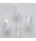 Bohemian bead 6 mm round faceted crystal (in packet) - BeauMonde Bijoux