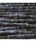 BeauMonde Bijoux - Labradorite noire 2x3 mm environ rondelle heishi (larvikite) A Afrique