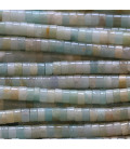 Amazonite China 2x4 mm straight heishi washer - BeauMonde Bijoux