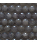 BeauMonde Bijoux - Iolite 8 mm perle ronde ton clair A Zambie