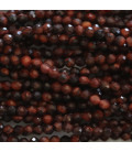 Tiger Eye 2 mm faceted red - BeauMonde Bijoux