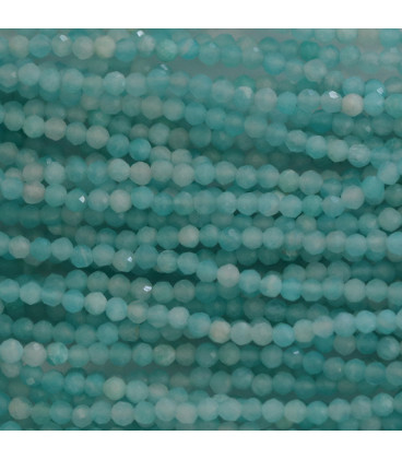 Amazonite Africa 2 mm faceted - BeauMonde Bijoux