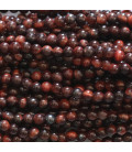Oeil de Taureau (rouge) 2 mm environ perle ronde A Afrique