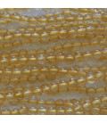 Citrine 3 mm round pearl