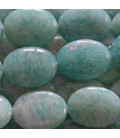 Amazonite 15x20 mm galet plat A Afrique