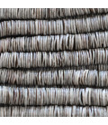 Coquillage heishi 4/5 mm gris Indonésie