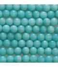 Amazonite 6 mm round bead Peru