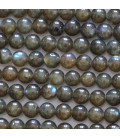 Labradorite Gold 6 mm environ perle ronde A Madagascar