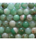 Chrysoprase 8 mm round bead