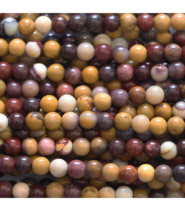 BeauMonde Bijoux - Mokaite 4/4.5 mm perle ronde A+ Australie