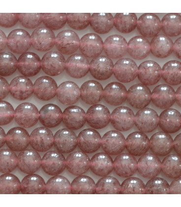 BeauMonde Bijoux - Muscovite 6 mm environ perle ronde A+ Canada