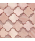 Nacre rose 10 mm fleur 4 pétales plate Bahamas