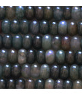 Indian agate 5x8 mm rounded washer - BeauMonde Bijoux
