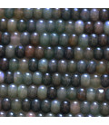 Agate d'Inde 4x6mm rondelle arrondie