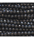 Falcon's eye 4 mm round faceted bead - BeauMonde Bijoux