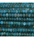 Apatite 4x2.5/3 mm rondelle facettée A Afrique