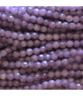 BeauMonde Bijoux - Lépidolite 4mm perle ronde facettée A Afrique du Sud