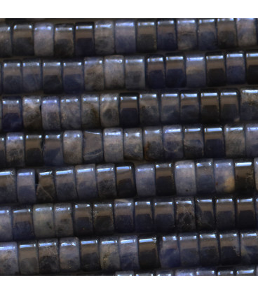 BeauMonde Bijoux - Sodalite 3x6mm rondelle heishi A d'Afrique du Sud