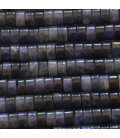 Sodalite 3x6 mm heishi washer from South Africa - BeauMonde Bijoux