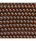 Hematite 4 mm round hole diameter 1.5 mm