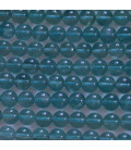 Fluorite 6 mm perle ronde bleue - BeauMonde Bijoux