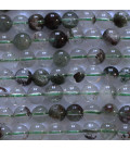 Lodolite 6 mm perle ronde A+ Brésil