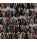 Tourmaline mixte 9/12mm chips Afrique du Sud