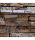 BeauMonde Bijoux - Jaspe paysage 4x13 mm environ rectangle A Afrique