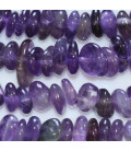 Amethyste 9/11 mm environ chips Brésil