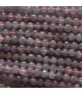 BeauMonde Bijoux - Tourmaline Lépidolite 4mm perle ronde A Afrique