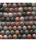 BeauMonde Bijoux - Jaspe impérial 6 mm environ perle ronde Mexique
