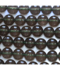 Moldavite 8 mm round bead Indonesia - BeauMonde Bijoux