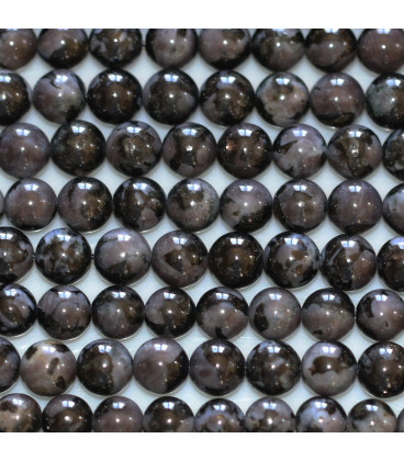 Merlinite 6 mm round bead Africa - BeauMonde Bijoux