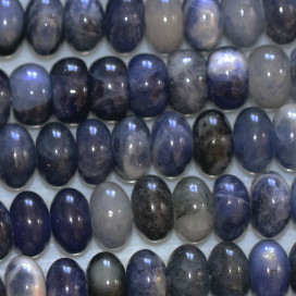 Sodalite 8x4 mm mixte rondelle arrondie A Afrique du Sud