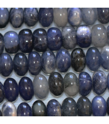 Sodalite 8x4 mm mixed round washer - BeauMonde Bijoux