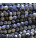 BeauMonde Bijoux - Sodalite mixte 4/4.2 mm environ perle ronde A Afrique du Sud