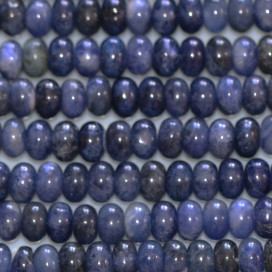 Sodalite 4x6mm rondelle arrondie A Afrique du Sud