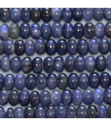 BeauMonde Bijoux - Sodalite 4x6mm rondelle arrondie A Afrique du Sud