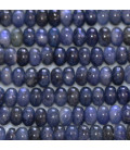 Sodalite 4x6 mm round washer Africa