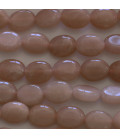 Moonstone beige 8x10 mm oval A Brazil