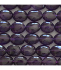 Améthyste 8x10 mm environ ovale A Brésil