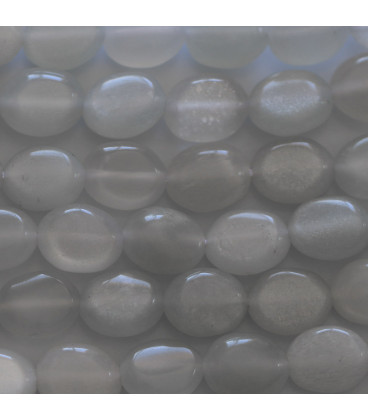 Moonstone white 8x10 mm oval A Sri Lanka - BeauMonde Bijoux