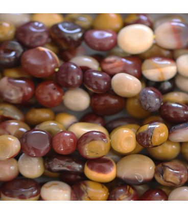 BeauMonde Bijoux - Mokaite 6/8mm environ nugget irrégulier Australie