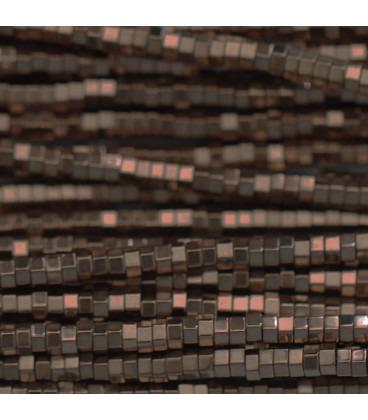 Hématite 2 mm rondelle mini hexagonal - BeauMonde Bijoux