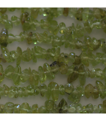 BeauMonde Bijoux - Péridot 4/6 mm environ chips Brésil