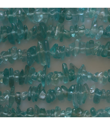 BeauMonde Bijoux - Apatite ton clair 4/6 mm environ chips Madagascar