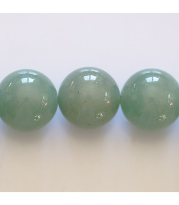 Aventurine 16/16.2 mm round bead A Brazil - BeauMonde Bijoux
