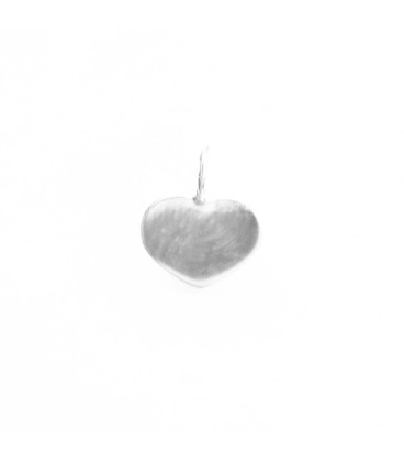 BeauMonde Bijoux - Cœur 6x5 mm argent 925 avec anneau soudé
