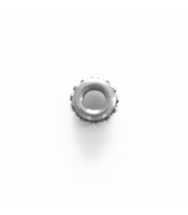 Washer 3x6 mm fine granulation stainless steel hole diameter 3 mm - BeauMonde Bijoux