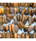 Tiger eye about 9/12 mm large Africa chips